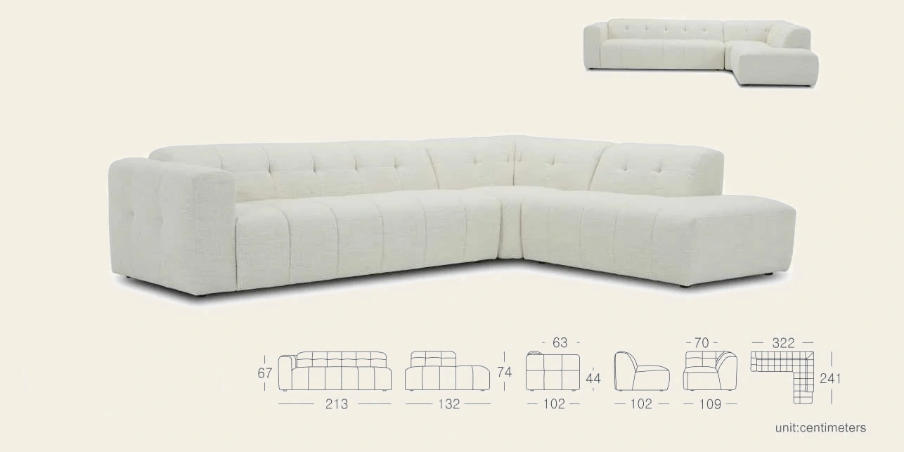 Stationary Sofa KF.8291