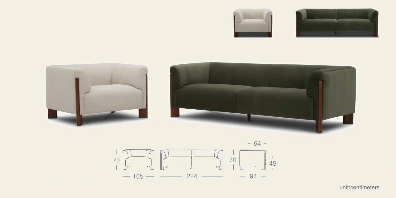 Stationary Sofa KF.8128